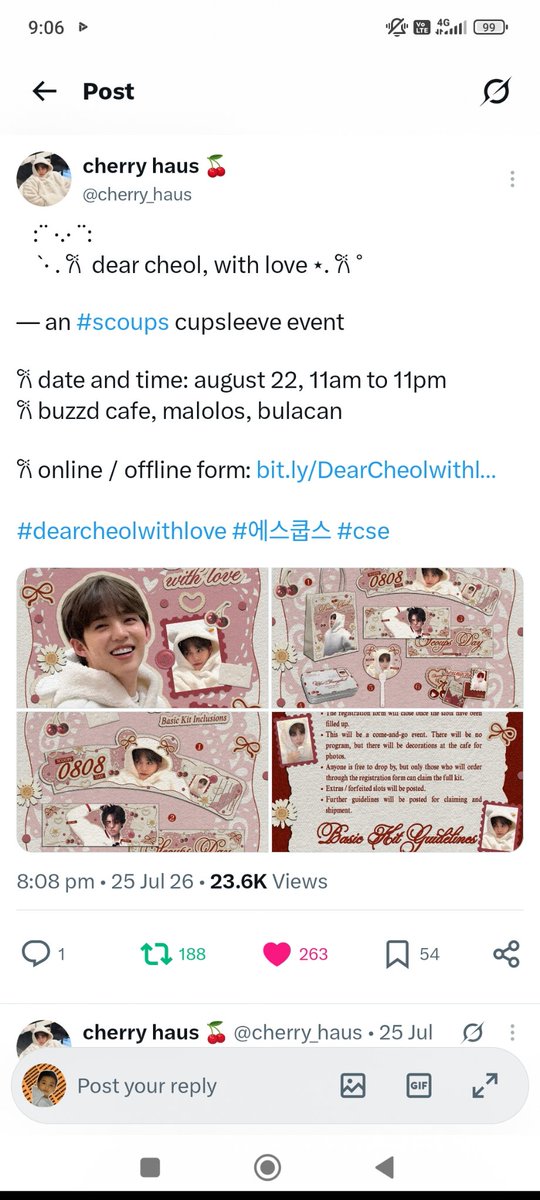 Vhieholly's tweet photo. @cherry_haus #dearcheolwithlove #에스쿱스 #cse ❤️ https://t.co/Gphk7vPTCx