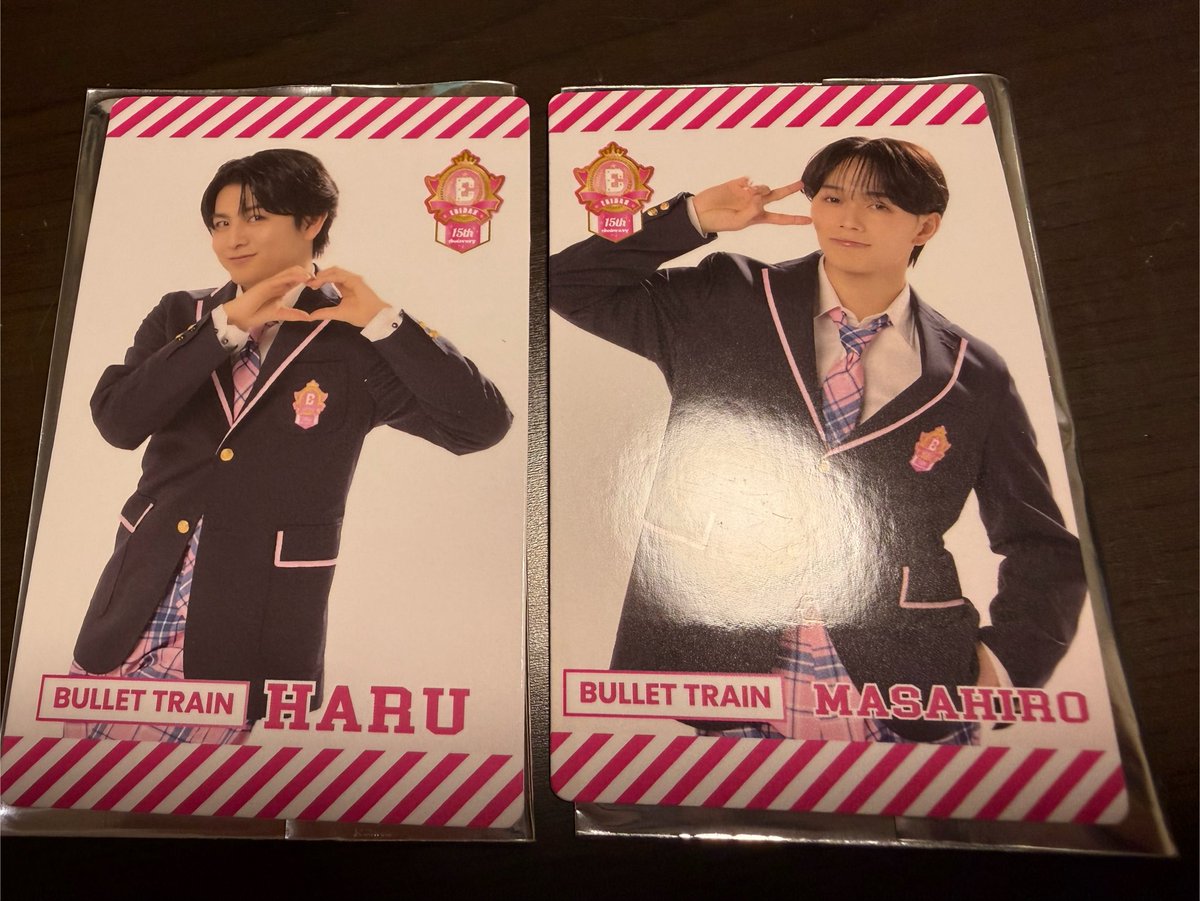 yuu_i7_TY's tweet photo. Yes! 駆け込め! 僕らのEBiSTORE カフェ トレカケース EBiDAN 超特急

【譲】ハル、マサヒロ
【求】タクヤ、カイ

ハルはタクヤとの交換のみ
6日渋谷
8日、9日ESCORT
15日エビライでのお手渡しが可能です。
郵送も検討します。 https://t.co/0R8zbFpaFd