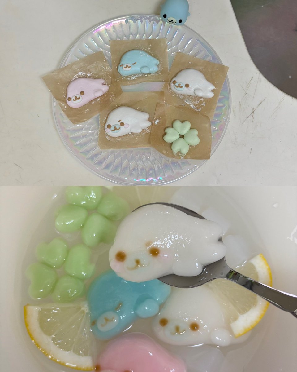 _love_azarashi's tweet photo. まめゴマ白玉🍀 https://t.co/mRDxvEMhhr