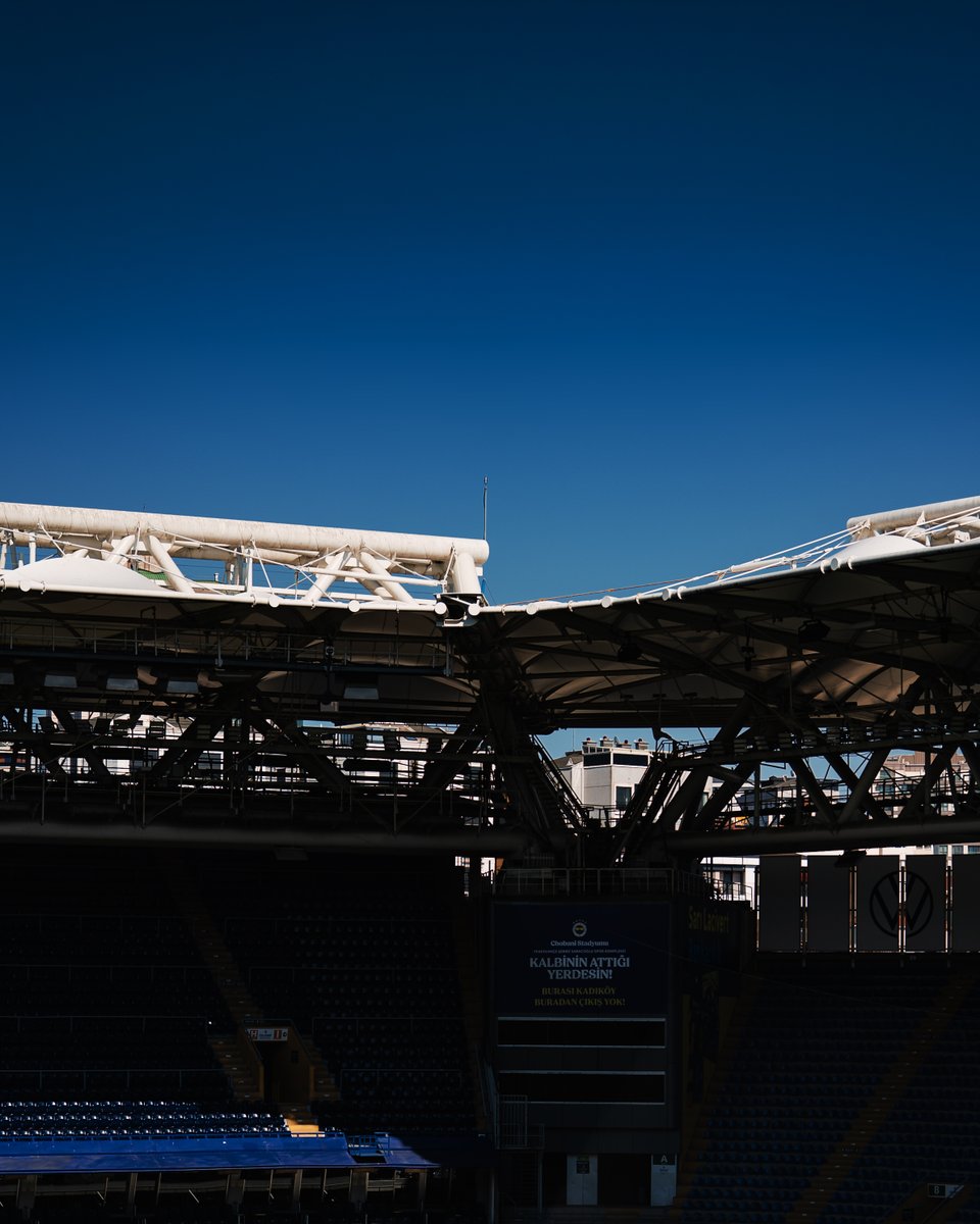 Fenerbahce's tweet photo. 🏟️ @chobanistadyum 

🔜 #FBvSTU https://t.co/tBhrBuRcK9