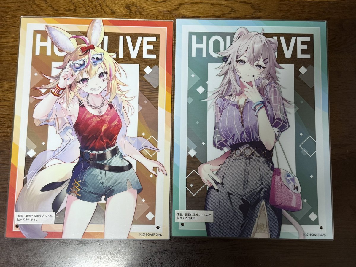 セレクトオブリージュ 発売記念抽選会 A賞 A4アクリルパネル 景品