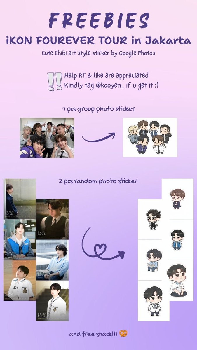 kooyen_'s tweet photo. 📢 FREEBIES iKON FOUREVER TOUR in Jakarta 
🗓️ 21.08.2026
📍Istora Senayan 

See u iKONIC❤️

#iKON_FOUREVER_TOUR
#iKON_FOUREVER_TOUR_JKT https://t.co/6u5r3FXEPY