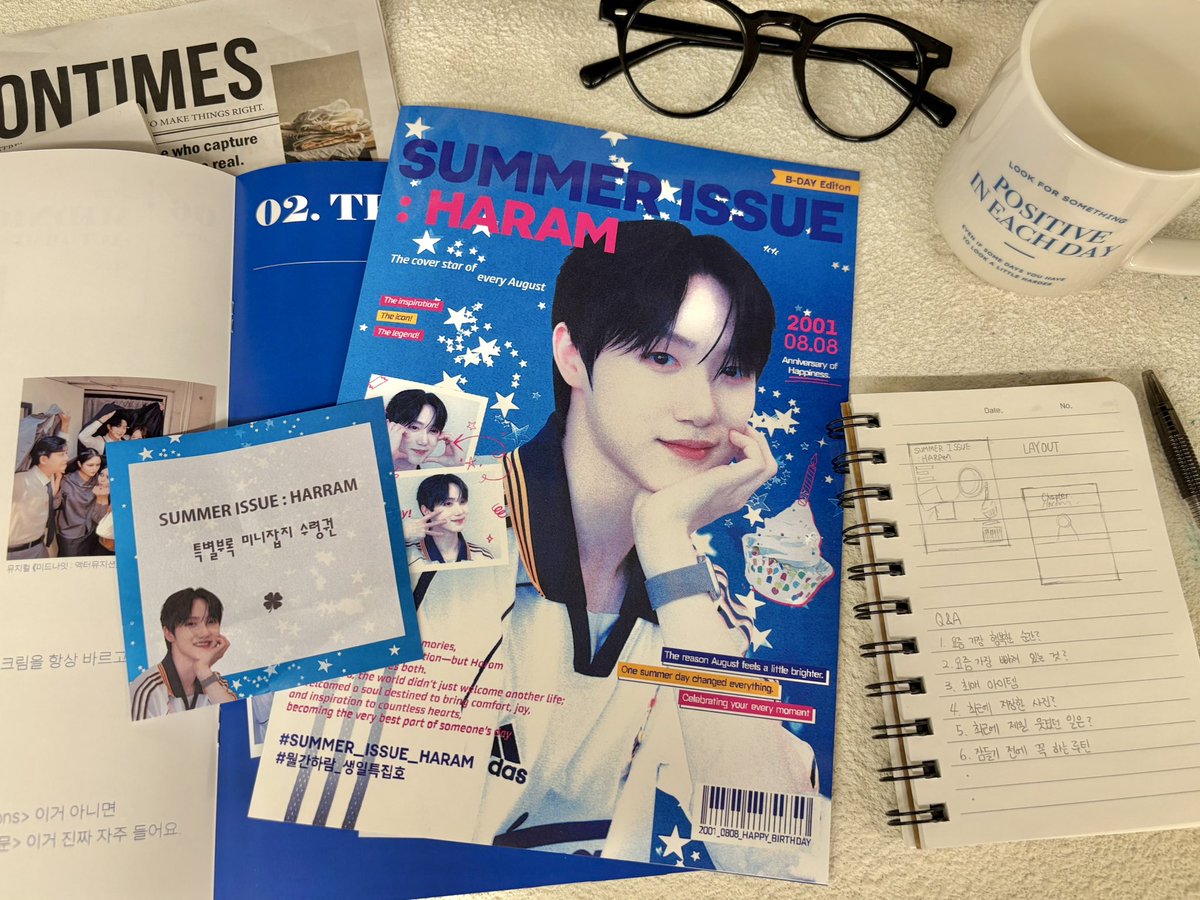 dearmysapphire's tweet photo. ˚ ༘✶ ⋆｡˚ ⁺

𝗦𝗨𝗠𝗠𝗘𝗥 𝗜𝗦𝗦𝗨𝗘 : 𝗛𝗔𝗥𝗔𝗠

🅡🅐🅝🅓🅞🅜 🅔🅥🅔🅝🅣

──────────────

기본 특전 속에는
숨겨진 𝟵개의 랜덤 쪽지가 들어있습니다. 💌

쪽지를 확인하신 후,
카페 카운터에 해당 쪽지를 보여주시면
랜덤 특전인 미니 잡지를
수령하실 수 있습니다.

행운의 쪽지를 찾아보세요! 🍀

──────────────

#월간하람_생일특집호
#SUMMER_ISSUE_HARAM

˚ ༘✶ ⋆｡˚ ⁺