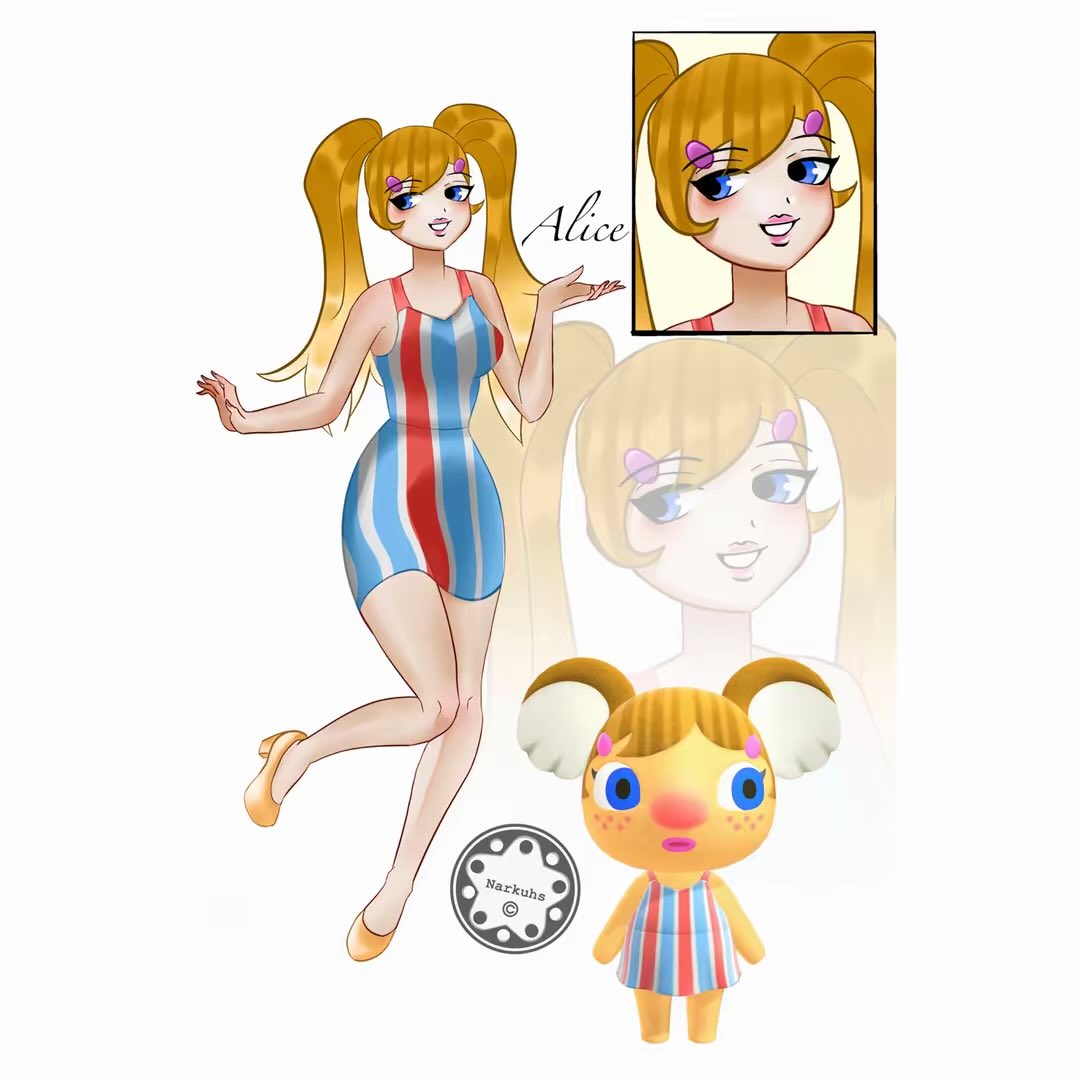 narkuhs's tweet photo. Animal crossing characters I did so far 💖

#artmoots #artist #digitalart #fanart #acnh https://t.co/cAJGCTwTlC