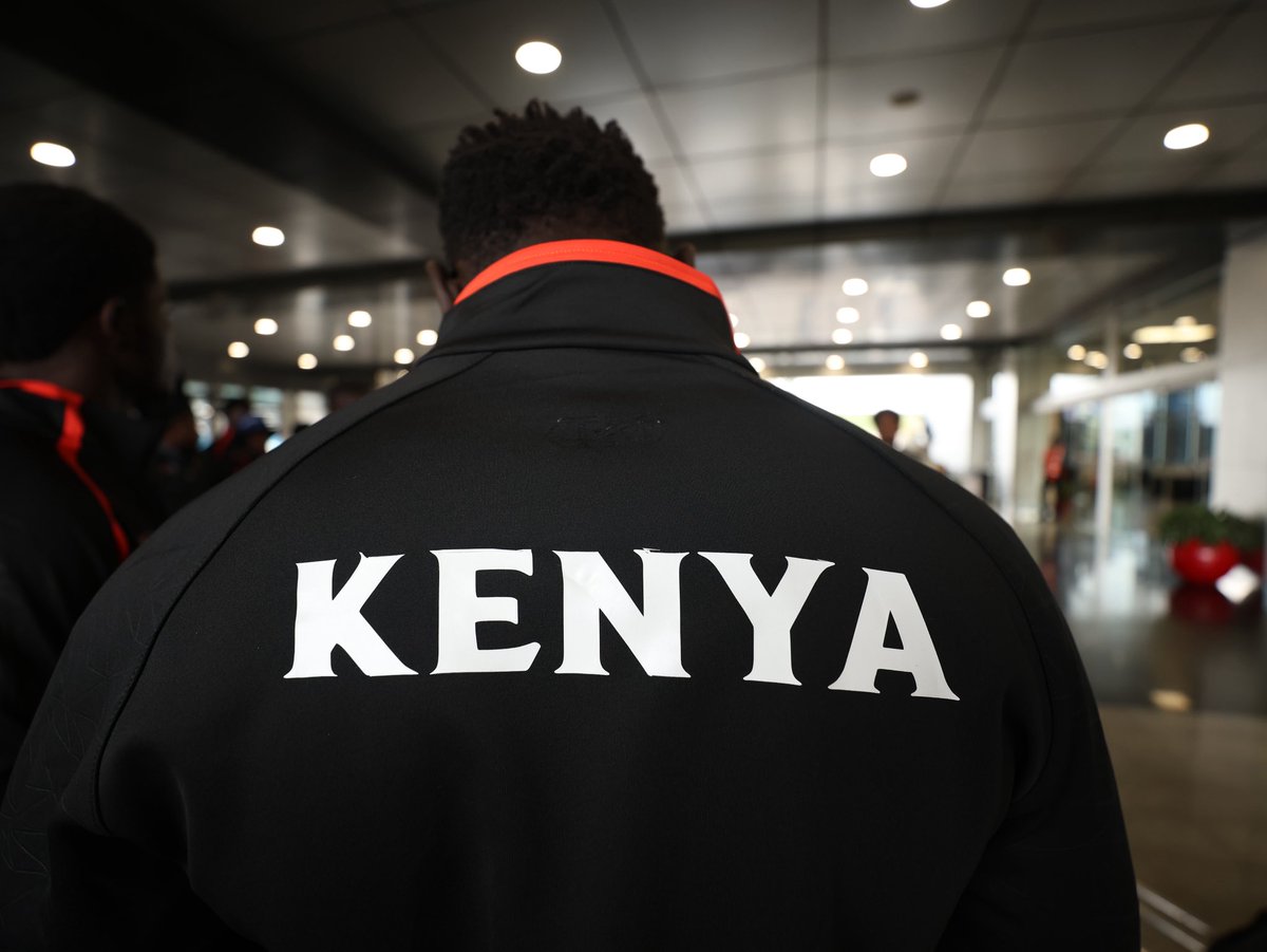 Image for the Tweet beginning: 🇰🇪✈️ Kenya U20 have landed!

The
