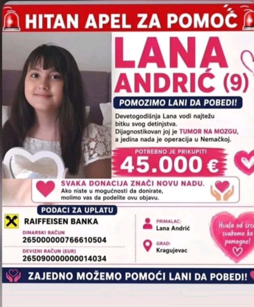 pajaoliver's tweet photo. Lani je potrebna pomoć ❤️❤️❤️ https://t.co/8aJZiMrYRv