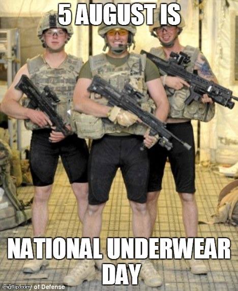 SpecialFX10's tweet photo. Happy National Underwear Day for those who celebrate. https://t.co/NFHNnk2h3j