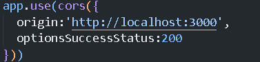 SalemAli0705's tweet photo. Stop using app.use(cors()) blindly. The default setup allows ANY domain to access your API. 
To fix this, pass a configuration object specifying your exact frontend domain in the origin field. 
It works on localhost and production while keeping your data safe! 

#buildinpublic https://t.co/hiZ43udyZd