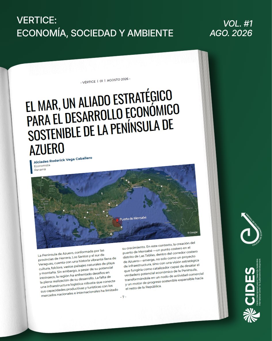 cep_pty's tweet photo. El CEP, en alianza con el CIDES, presenta Vértice, una revista digital que amplía la visión del desarrollo sostenible, integrando las dimensiones económica, social y ambiental.

Link para acceder: 

https://t.co/CMKT61rwiv https://t.co/F4qyBvdNz0