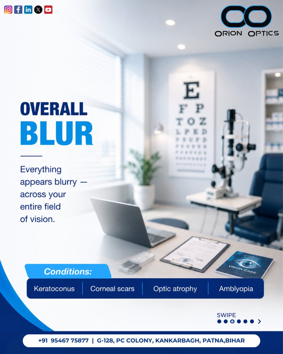 orion_optics's tweet photo. From normal vision to low vision, every pair of eyes has a different story. 👁️✨
Know your vision, care for it, &amp; book an eye check-up today! 🩺

Visit Us @orionoptics
For more info - +91 95467 75877
orion16optics@gmail.com

#orionoptics #lowvision #lowvisionawareness #eyehealth https://t.co/IGk3P11Iel