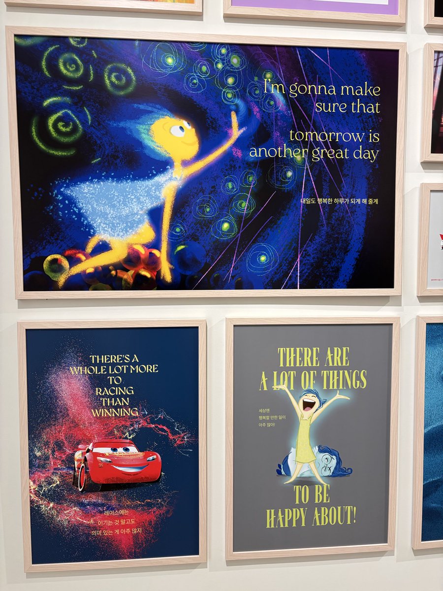 Hjane_arts's tweet photo. I don’t know why I didn't share lol but last year, I attended for this special Pixar exhibition: magic for love! Here are photos of insideout and all the concept arts from Pixar films! 🧵 https://t.co/3ntrJSC9l5