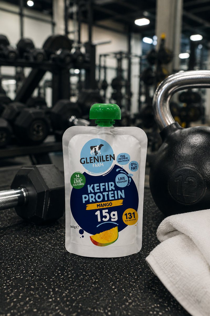 GlenilenFarm's tweet photo. Workout is done, now it's time to recover!
Glenilen Farm's Kefir Protein Pouches are your new post gym go to snack.
✔️ 15g Protein
✔️ 14 Live Cultures
✔️ 0% Fat
✔️ Perfect for on-the-go
#GlenilenFarm #GymSnack #HighInProtein #MadeOnAFarm #LowInFat https://t.co/2d02zlZksS