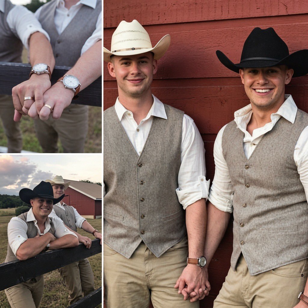 QueerFamlove's tweet photo. Not every cowboy was looking for a cowgirl. 🤠🏳️‍🌈 https://t.co/eXS44UPfme