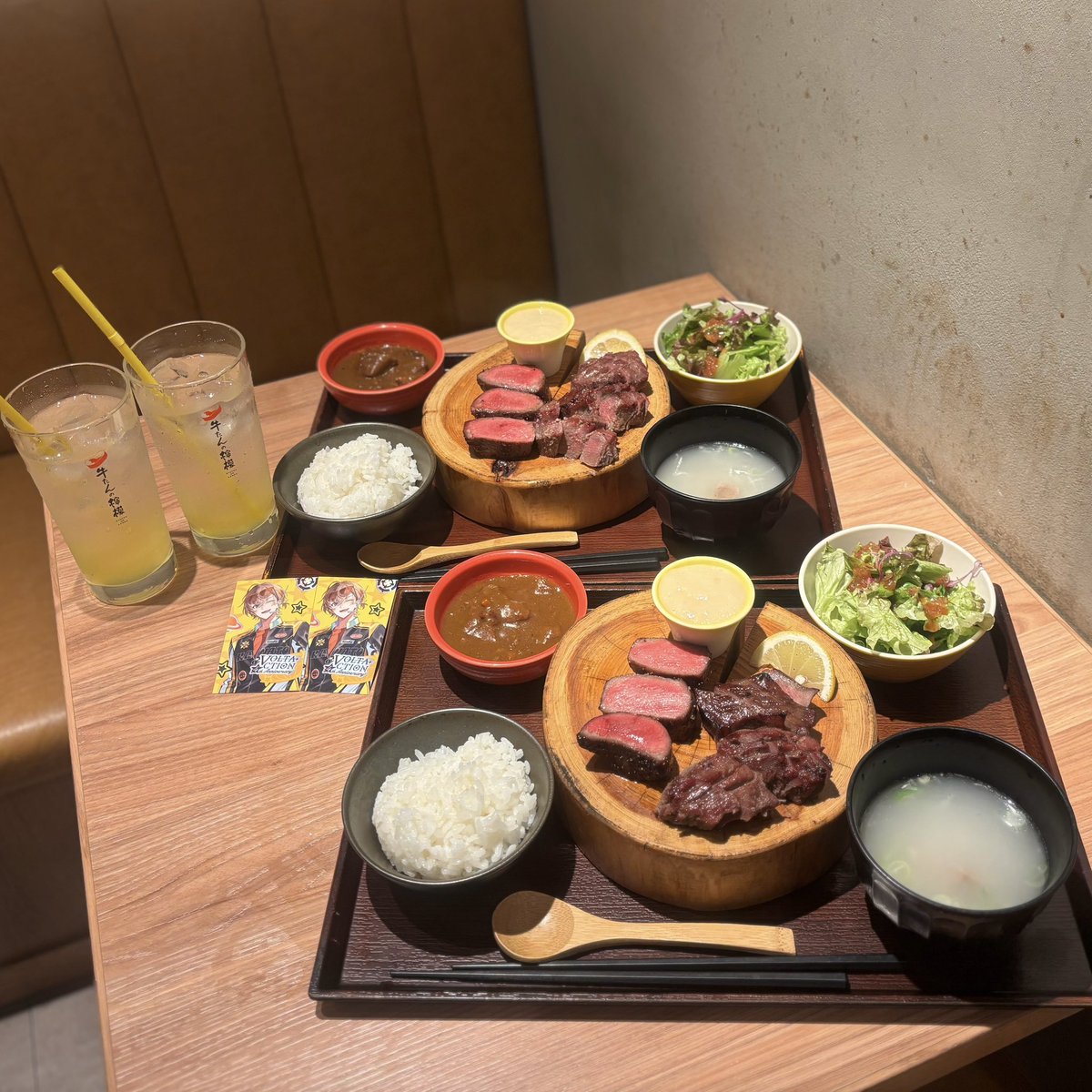 Kqn4t0's tweet photo. 📌牛たんの檸檬 大阪本店

ずーっと食べたかった厚切りの牛たんまやちゃんと行ってきた🤩
レモネードも激うまさんだった⊂(  ᴖ ̫ᴖ)⊃ https://t.co/61H76HGVCO