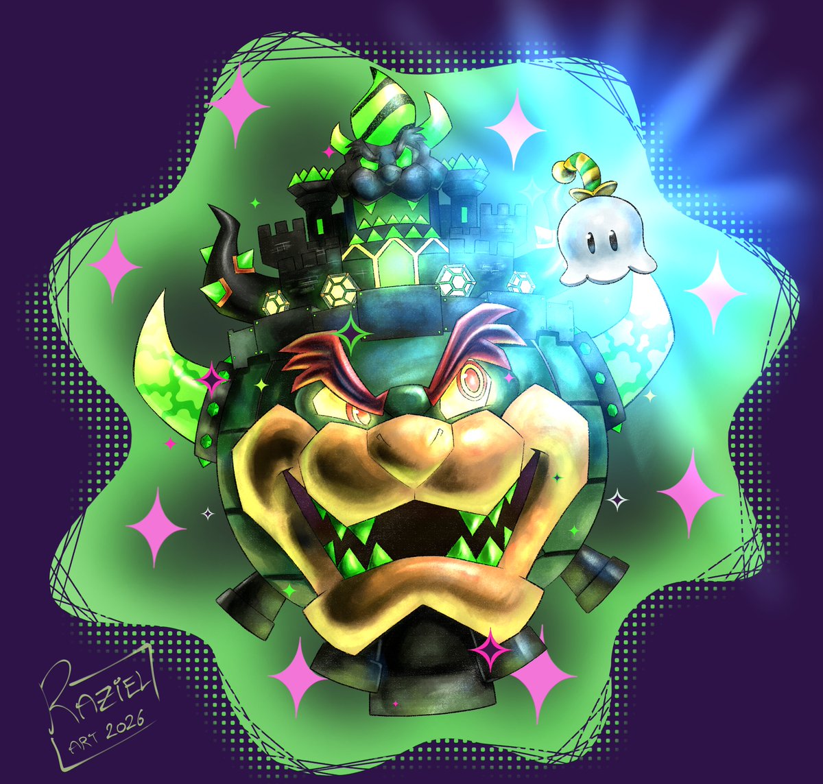 Raziel_art_'s tweet photo. Happy (late) Bowser's Day!
#koopaweek #koopaweek2026 https://t.co/WO10cd0tVK