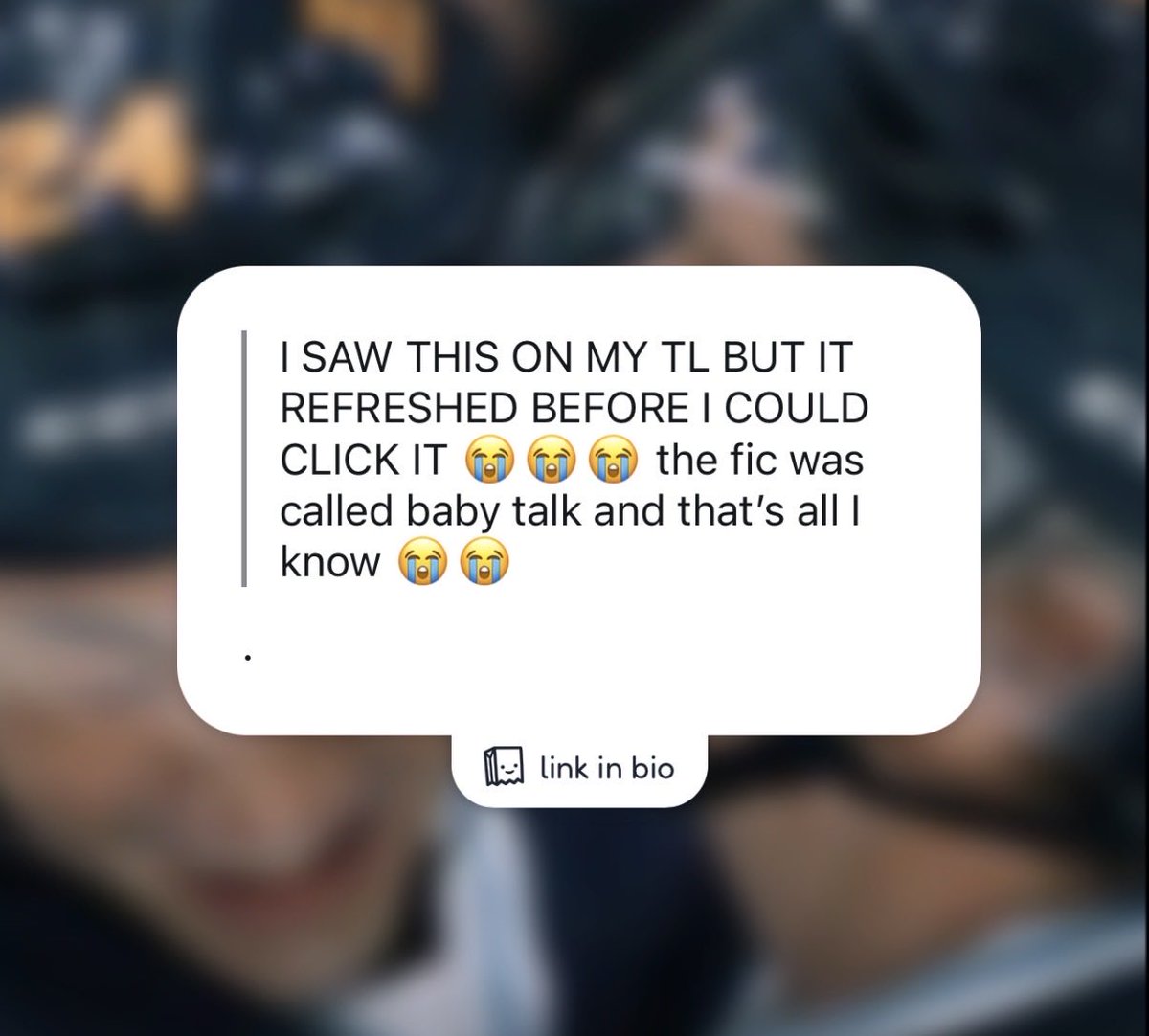 Hollanov_Fics's tweet photo. 🚨FIC SEARCH
🏷️ Title: Baby talk https://t.co/oV4mjrkn85