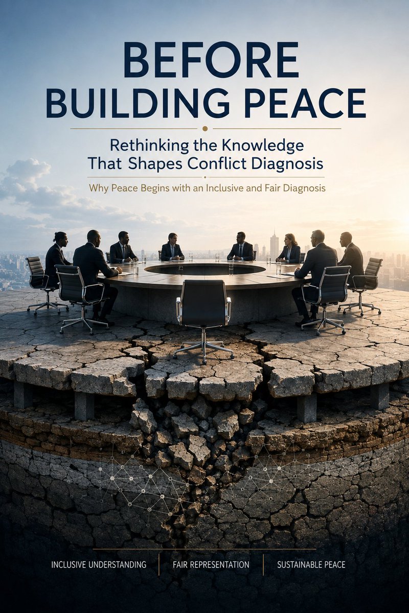HsynAdl32968's tweet photo. How do we know a conflict has been diagnosed correctly?
In medicine, when treatment fails, doctors review the diagnosis.
In engineering, when structures crack, engineers return to examine the foundation.
Should peacebuilding be any different?
— Conflict Diagnosis Series | Part IV https://t.co/5aYxvra8FT