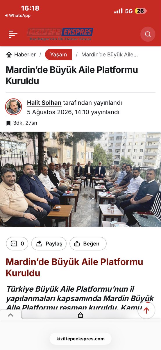 aileplatformu47's tweet photo. Yerel ve ulusal basında platformumuz…

#aile #aileplatformu #mardi̇n https://t.co/cWLeluQU4u