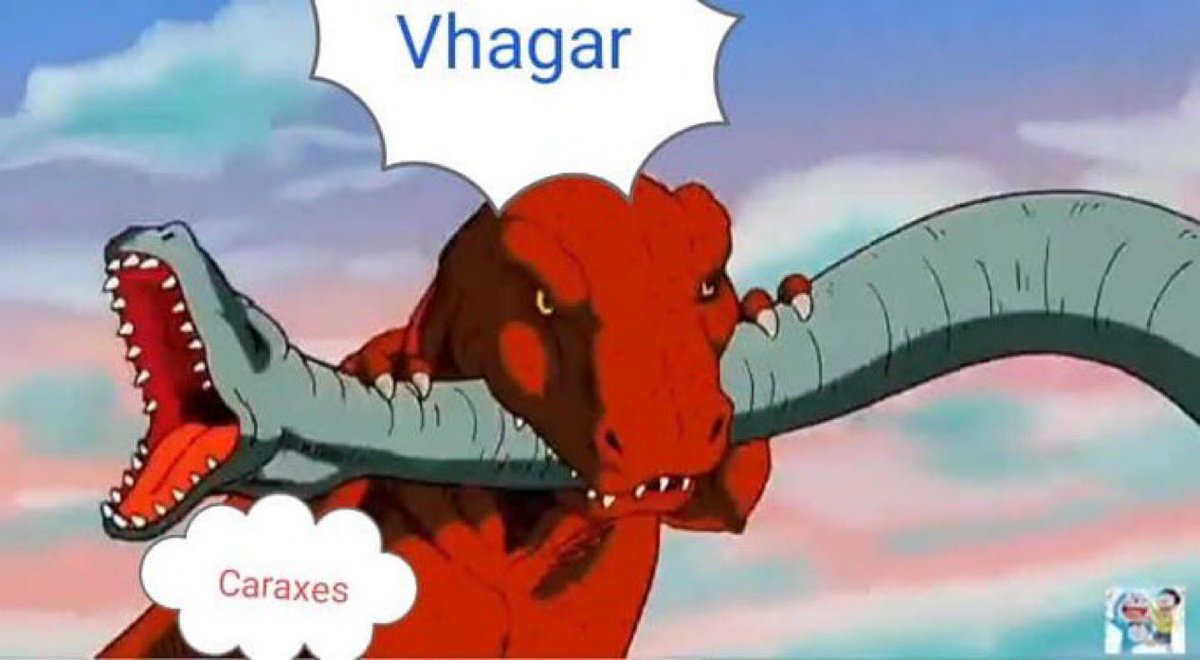 SiezerW's tweet photo. The Vhagar vs. Caraxes battle in the next episode of #HOTD looks absolutely insane. https://t.co/TTi5Ijha6C