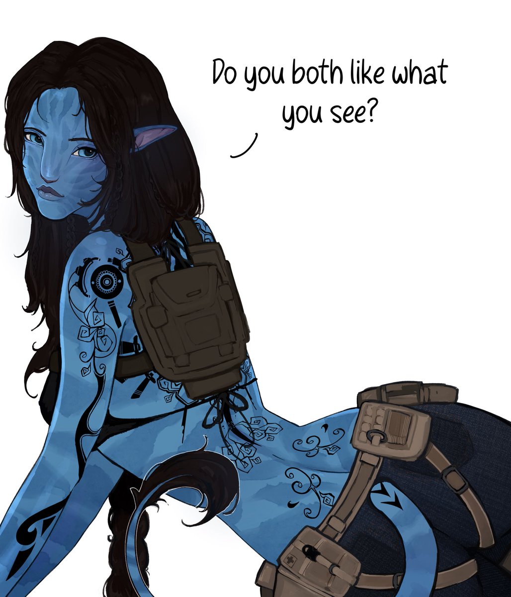 seykxel_'s tweet photo. Angelina being a little bit needy🤭
Credits to @/Serenorea for the lovely art work!💕 she is absolutely amazing✨💗
#afop #recomoc #avatar https://t.co/wq0dFWLnsO