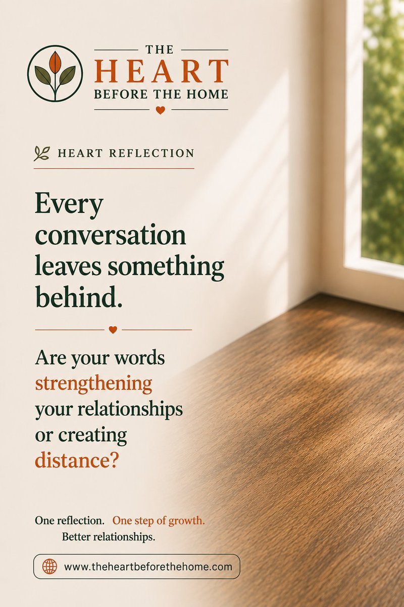 HeartB4Home's tweet photo. #TheHeartBeforeTheHome #HeartReflection #HealthyRelationships #PersonalGrowth #SelfReflection #EmotionalGrowth #SelfAwareness #BetterRelationships
https://t.co/RAXIL2q0BR https://t.co/BiJyjcjaN7