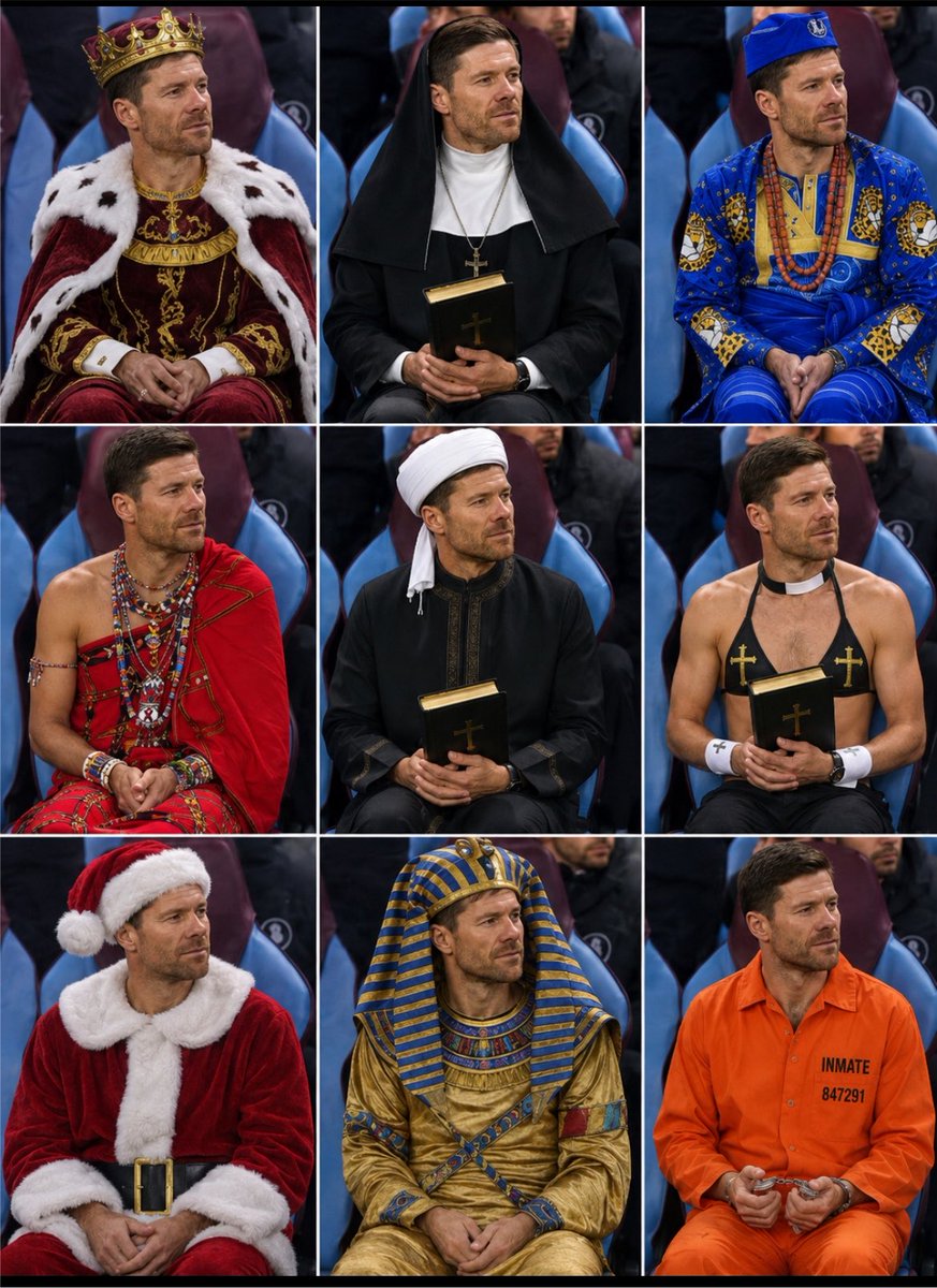 OnyChr2020's tweet photo. Just warming up the Xabi Alonso memes 🙏 https://t.co/xbjgN69nxl