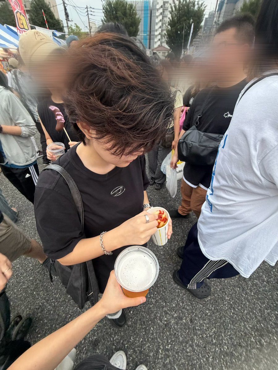 tam_jma's tweet photo. お祭り行って一緒にケーキ食べて幸せな３ヶ月記念日🙂‍↕️来月はどんな日にしようかな https://t.co/nqbwSyWgGy