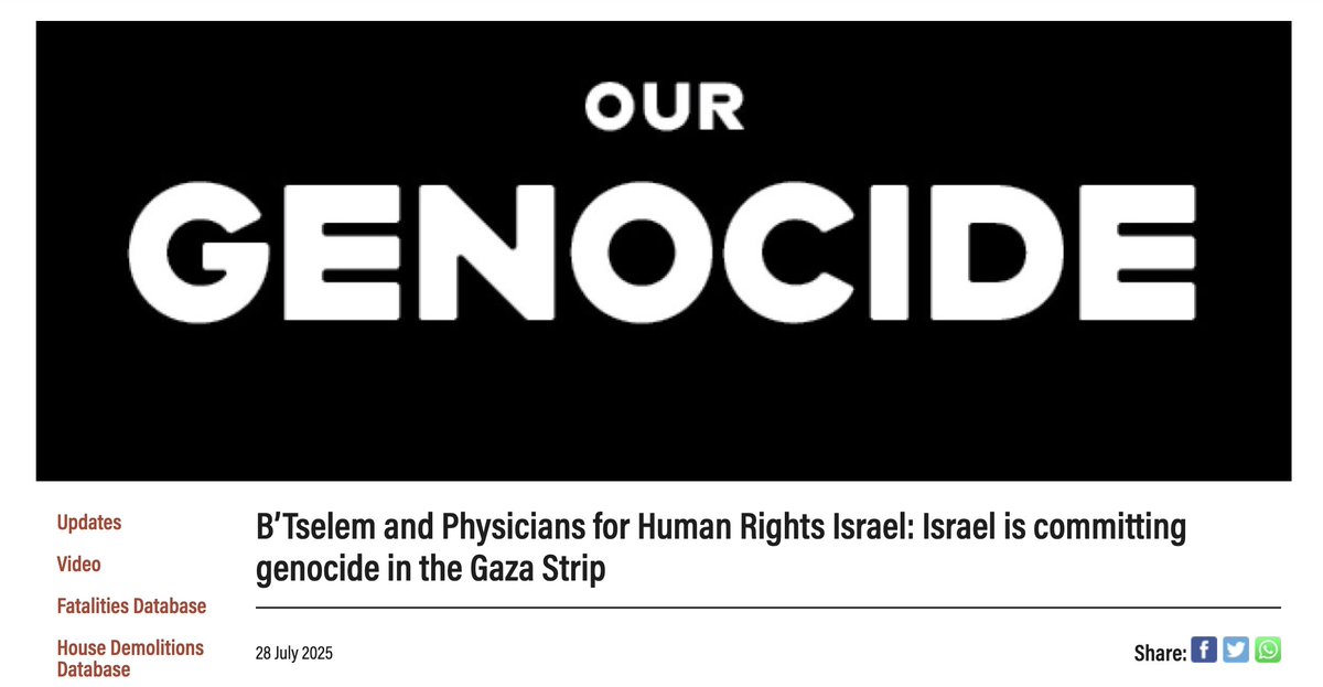 temoris's tweet photo. Los legitimadores del genocidio fracasaron (pero Ezra Shabot aún no se da cuenta)

Réplica argumentada y detalladamente documentada al artículo publicado por Nexos

Copiando y pegando alegatos ya viejos y desmontados, Shabot pretende dar clases sobre genocidio, un tema que ya fue ampliamente discutido y resuelto por organismos y expertos.

Los enlaces a todos los informes y documentos mencionados están aquí: https://t.co/n4I6FVSG6O

Por Témoris Grecko

Ante el genocidio nazi, el Bund, el partido de los judíos socialistas, decidió combatir. Aliarse con la clase obrera polaca para enfrentar la invasión alemana. El sionismo hizo lo contrario: aliarse con Hitler, a cuyos ministros llevó de paseo a Palestina y con quienes pactó el Acuerdo de Haavara (transferencia) para hacer lo que Hitler quería: sacar a los judíos de Europa. Y abandonar a los judíos de la resistencia antinazi.

“El sionismo, de hecho, siempre ha sido inseparable del antisemitismo”, escribió Henryk Erlich, el líder del Bund. “Los sionistas se consideran ciudadanos de segunda clase en Polonia. Su objetivo es ser ciudadanos de primera clase en Palestina y convertir a los árabes en ciudadanos de segunda clase”.

No fue la primera ni la última vez que judeófobos y los sionistas se aliaron porque tienen el mismo objetivo: convertir un problema cristiano y europeo, el racismo contra los judíos europeos, en un problema de otros, fuera de Europa.

El historiador Avi Shlaim, israelí nacido en Irak, recuerda que la convivencia entre judíos, cristianos y musulmanes iraquíes era buena hasta que el agente del Mossad Max Bennett condujo una campaña de ataques con bomba contra sinagogas, provocó el pánico y convenció a 120 mil judíos iraquíes de abandonar sus hogares y migrar a Israel.

Antes, la limpieza étnica sionista de Palestina en 1948, la Nakba, había expulsado a 750 mil palestinos de sus hogares. Esto creó una ola de indignación en los países árabes y musulmanes que en algunos sitios adoptó tintes antijudíos.

Entonces como ahora, la judeofobia es alimentada por el sionismo, que al insistir en la mentira de que una ideología es igual a un pueblo (que sionismo es igual a judíos), provoca que los crímenes de Israel sean atribuidos a millones de personas inocentes.

Nadie pone en peligro a los judíos del mundo como Israel.

Y el descargo es inútil: el comunicador @ezshabot publicó en Nexos una pieza de propaganda en la que los judeófobos son los musulmanes (no empleo el término “antisemita” porque al utilizarlo como munición de disparo automático, lo han vaciado y banalizado) y los sionistas son corderos que se ven forzados a masacrar niñas y niños. Atribuye todos los crímenes a otros y justifica los propios, los cometidos por el sionismo.

Pero solo los sionistas lo validan. Entre las muy escasas verdades que ha dicho Donald Trump están las que, según él mismo, le arrojó a Netanyahu: “Todo el mundo odia a Israel. Todo el mundo te odia”.

Las editoras de Nexos se cuidaron de precisar que la postura de Shabot es su “responsabilidad exclusiva” porque saben que es insostenible para cualquier mirada crítica. Que es una vergüenza porque trata de hacer un doble juego: justifica el genocidio al mismo tiempo en que niega que exista.

Como si fuera un experto en el tema y, todavía peor, como si estuviera abriendo la discusión sobre si hay genocidio o no, aunque en realidad el debate acabó en 2025, Shabot recurre a argumentos simplones ya muy manidos, y a uno nuevo: según él, si se denuncia que Israel comete genocidio en Gaza, se acepta implícitamente el argumento ruso de que Ucrania cometía genocidio en el Donbás y en Crimea.

Siéntese señor. Muchos hombres de la guerra pueden decir que hay genocidio aquí y allá, según sus intereses. ¿Cómo puede eso invalidar que hay genocidio donde los académicos y las organizaciones que sí saben lo que significa e implica declarar un genocidio lo han hecho?

Porque eso ya está asentado en todos los ámbitos menos en uno, que por su naturaleza demora demasiado, pero cuya resolución es predecible por el cúmulo de informes que nutren su corpus de análisis: el de la Corte Internacional de Justicia.

Pero vamos por partes: para beneficio del Sr. Shabot y del público, haré una reseña breve de cómo sabemos que lo que él niega —haciéndose cómplice intelectual de un genocidio—, está ocurriendo.

Es la conclusión de cinco informes de las relatorías especiales de la ONU para los Territorios Palestinos Ocupados (empezando por “Anatomía de un genocidio”) y sobre la Violencia Contra las Mujeres y las Niñas; del Alto Comisionado de la ONU para los Derechos Humanos; del Comité Especial de la ONU para Investigar las Prácticas Israelíes que Afectan los Derechos Humanos del Pueblo Palestino; y de manera muy significativa (explicaré por qué al final), la Comisión Independiente de Investigación mandatada por el Consejo de Derechos Humanos de la ONU.

A Israel no le agrada la ONU. Al menos eso parece porque su embajador se dio el gusto de plantarse en la tribuna ante la Asamblea General a triturar el documento de estatutos que le dio origen. A ese nivel llega su desprecio por el orden internacional. Así es que puede ser que el Sr. Shabot nos diga que de la misma forma debemos ignorar y pisotear sus informes.

¿Qué sí le parecerá de respeto? ¿Las organizaciones defensoras de derechos humanos? ¿Amnistía Internacional? ¿Human Rights Watch? ¿La Federación Internacional de los Derechos Humanos? ¿La Red Universitaria por los Derechos Humanos? Porque cada una de ellas publicó sus reportes sobre el genocidio en Gaza en 2024, hace dos años. ¿No los vio don Ezra?

Quizás quiera pensar que los que sí saben de genocidio solo son los doctores en medicina. ¿Le gusta el reporte de Médicos Sin Fronteras?

O quizás prefiera Médicos por los Derechos Humanos porque tiene una sección en Israel… que junto con la organización israelí B´Tselem publicó el informe “Nuestro genocidio”. ¡Oh no! ¿Cómo es que israelíes se atreven a reconocer, además de documentar y explicar, que como ciudadanos de Israel el exterminio que lleva a cabo su gobierno es responsabilidad colectiva!?

Nop, temo que ese menos le va a gustar al Sr. Shabot.

¿Quizás el del Instituto Lemkin para la Prevención del Genocidio? Ese centro debería agradarle porque guarda el legado de Raphael Lemkin, nada menos que el pensador judío que creó el término “genocidio”. Pero quizás lo va a acusar de prematuro, porque publicó su documento “Por qué llamamos al ataque israelí en Gaza genocidio” en diciembre de 2023, y aunque para muchos de nosotros ya quedara claro lo que estaban haciendo, para Ezra pasan años y simplemente no lo va a aceptar.

¿Y los rabinos? ¿Qué tal el Consejo Rabínico de Voz Judía por la Paz? Bueno, puede que Ezra haya hecho su bar mitzvah pero no sea religioso, algo muy común, y no se sienta representado.

Vale. Entonces… ¿qué tal los académicos? ¿Los expertos estudiosos del genocidio y más precisamente del holocausto?

Hace justo un año, la Asociación Internacional de Académicos del Genocidio (IAGS) votó una resolución que declara que las acciones de Israel cumplen la definición legal de genocidio.

O sea, para que lo entienda el Sr. Shabot: el debate académico terminó ahí.

Don Ezra dice que lo que dicen los expertos está muy mal, que él lo sabe porque, pues, lo sabe y punto.

Qué lástima porque esto es el máximo consenso académico global.

Shabot va a decir que hubo fraude, ratón loco, alquimia, chanchullo. Que le ponga a figuras, individuos que él sí respete.

¡Genial! ¡Va, Ezra! Atento:

¿Qué tal Omer Bartov? Era sionista de cepa. Uno de los expertos del holocausto más citados y queridos en Israel. Multipremiado. Hasta que el año pasado publicó en el New York Times su ensayo titulado: “Soy un académico del genocidio. Reconozco uno cuando lo veo”. Es el de Gaza.

Otros: Amos Goldberg, historiador y reconocido experto en genocidio y Holocausto, dio a Le Monde la entrevista titulada: "Lo que está ocurriendo en Gaza es un genocidio porque Gaza ya no existe"; Lee Mordechai, destacado académico israelí y profesor de historia en la Universidad Hebrea de Jerusalén, dio a The National la entrevista cabeceada: “Académico israelí acusa a su país de cometer genocidio en Gaza”; William Schabas, uno de los principales expertos mundiales en derecho del genocidio, dio a The New Arab la entrevista “Nuestros enemigos cometen genocidio, nuestros amigos no”, sobre el doble rasero (ahí te hablan, Ezra) al denunciar los crímenes de Israel en Gaza; tras el falso cese al fuego, Raz Segal, historiador y profesor de estudios sobre el holocausto y el genocidio, publicó en The Guardian el artículo titulado “El genocidio en Gaza está lejos de haber terminado”.

O Avi Shlaim, que publicó el libro “Genocidio en Gaza: Israel, Hamás y la larga guerra contra Palestina”.

Puestas las cosas así, Shabot solo se puede refugiar en que la Corte Internacional de Justicia todavía no resuelve el juicio contra Israel, que admitió desde enero de 2024 porque encontró que la acusación es plausible y ordenó medidas cautelares que Israel simplemente ignoró. No le importará que el otro tribunal de La Haya, la Corte Penal Internacional, ordenó la captura de Netanyahu y Gallant, porque abiertamente la quieren destruir.

Pero la CIJ va a emitir sentencia dentro de no mucho tiempo. Y sabemos en qué sentido va, porque todos estos informes y declaraciones son sus insumos básicos. Especialmente, los que Shabot desprecia porque son de la ONU: tendrá que enterarse que son los que más peso probatorio tienen. De manera especial, el de la Comisión Independiente de Investigación del CDH, citado arriba.

No hay ninguno, en cambio, que dé sustento a la postura de Israel.

La historia está escrita. Israel pasa a la historia como Estado genocida. Sus legitimadores también, como cómplices de genocidio. 

Que nos traten de convencer de que no hay genocidio porque eso sería darle la razón a Putin es tan eficaz como que nos sigan disparando acusaciones de antisemitismo con su ametralladora de pompas de jabón.

Para desgracia de la humanidad, el genocidio es insoportablemente innegable.

***

Témoris Grecko es politólogo, periodista y documentalista, autor de “Gaza, Israel y Medio Oriente. Ruptura y reconfiguración del orden mundial” (libro de inminente aparición).