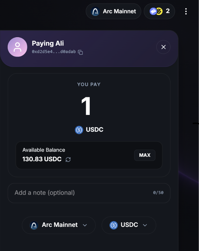 ArcFunTerminal tweet picture