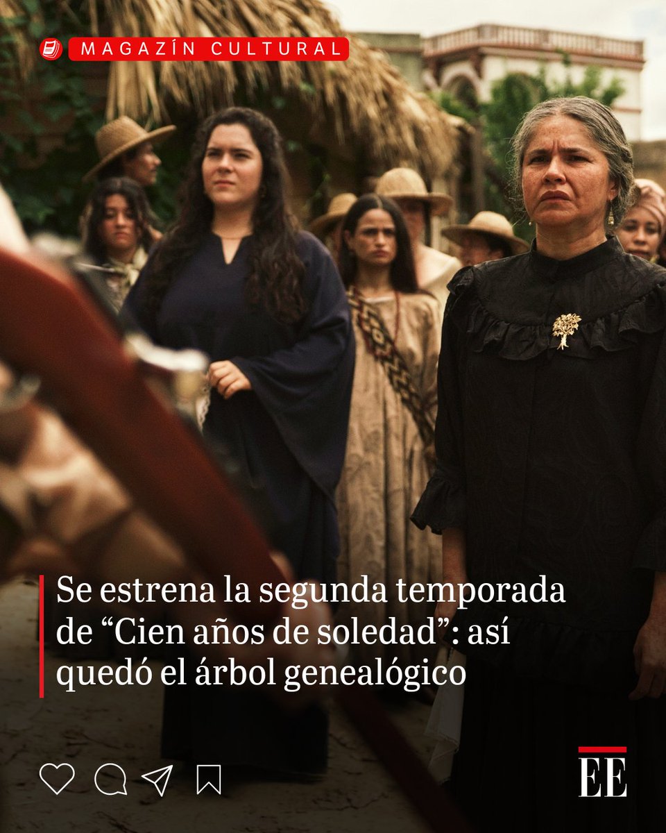 elespectador's tweet photo. Estos son algunos de los personajes que podrá encontrar en esta segunda parte de la serie "Cien años de soledad".
👉🏻 https://t.co/KcZFHFOTN9 https://t.co/8KmYspHR5I