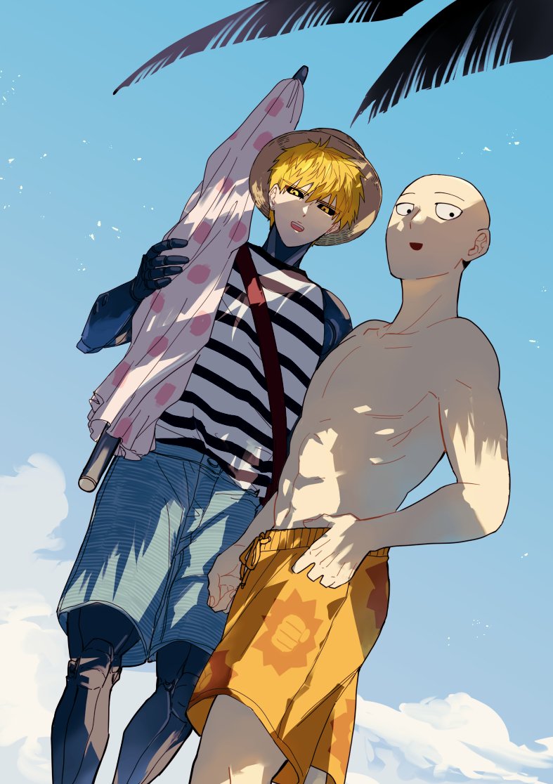 san2_10's tweet photo. 夏の師弟🌴 https://t.co/1r67KCLbUn