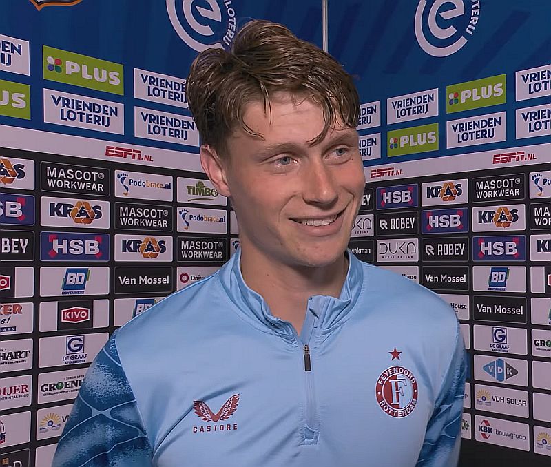FTalentScout's tweet photo. I hope to see Thijs Kraaijeveld getting serious minutes after his promising performances last season.

His transition from playmaker to ball-playing centre-back has been fascinating to follow.

An elegant player and another Varkenoord graduate who could make it big at Feyenoord. https://t.co/rJbpkLS41l