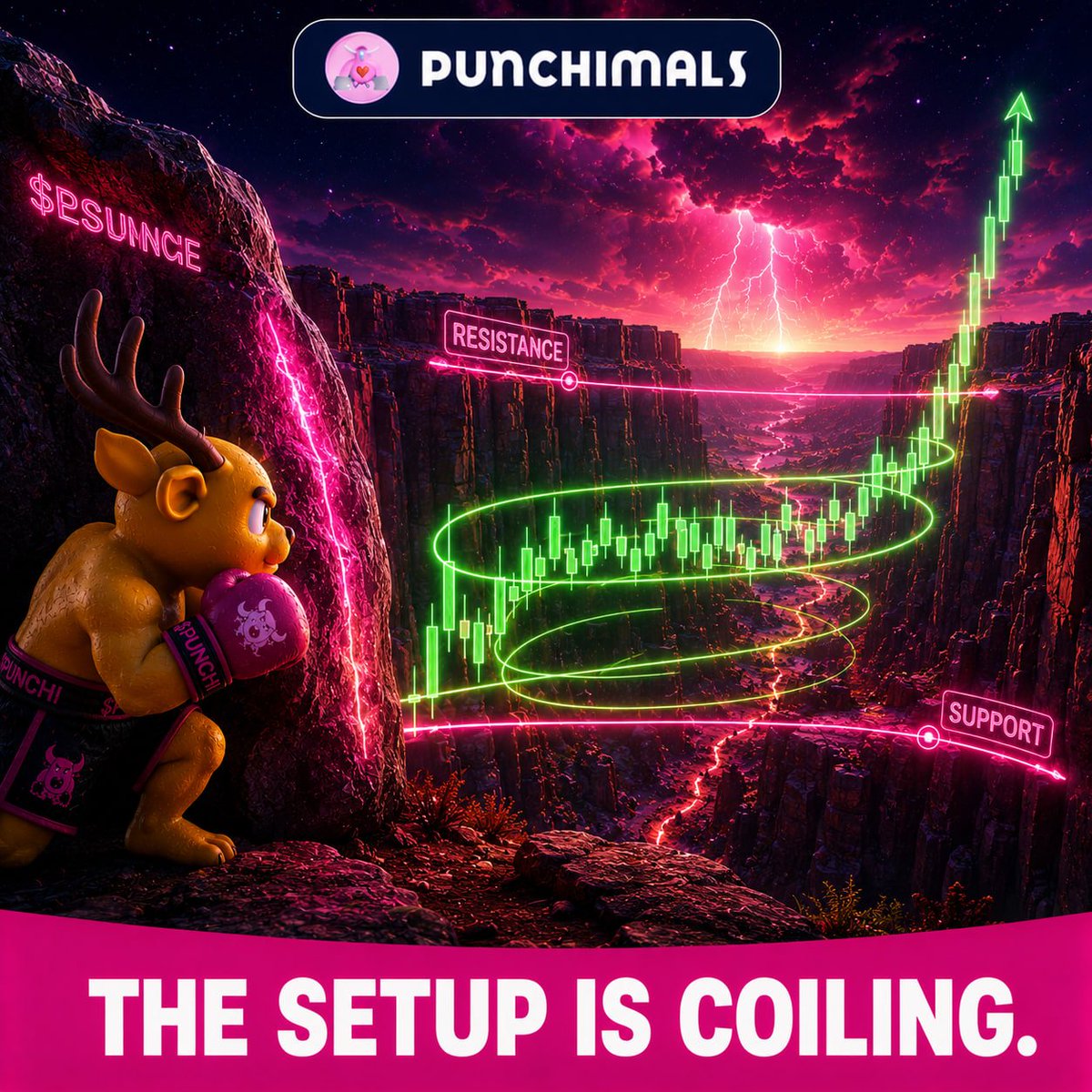 punchimals's tweet photo. Midweek and the $PUNCHI chart is building something.
Experienced traders feel it before they see it. 
Do you feel it?

Trade $PUNCHI
 https://t.co/zIFuo6tljk

#Punchimals #PUNCHI #CryptoTrading #Web3 #DYOR https://t.co/w3s5v8DbTh