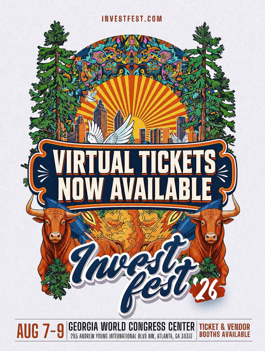 EarnYourLeisure's tweet photo. Virtual tickets for Invest Fest 2026 are officially available! 🌍💻

Join us from anywhere in the world and experience the biggest business and investing event of the year live.

Link below 

https://t.co/bkHSrRr7hN https://t.co/NGHzx4ytFK