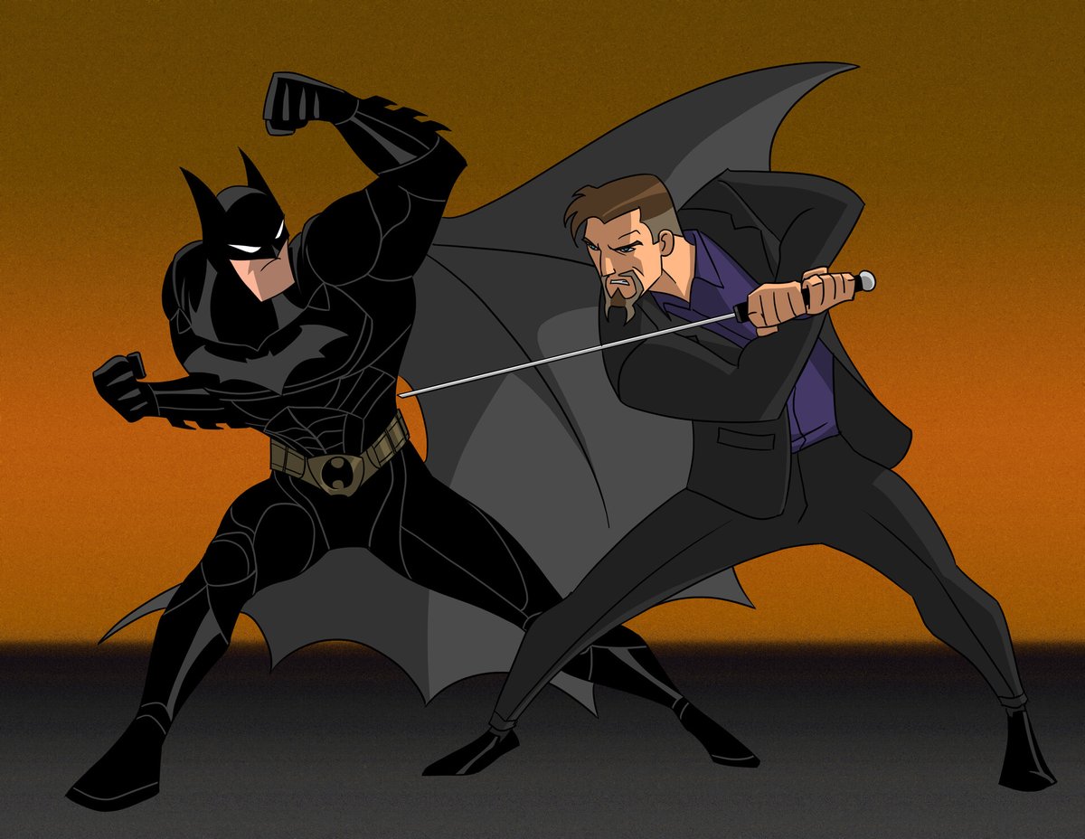 BatmanNotes's tweet photo. The Dark Knight Trilogy Animated 
Batman vs Ra's al Ghul, Joker &amp; Bane
Artwork by Jetstorm Sifuentes-Sujo https://t.co/mexGjqzJML