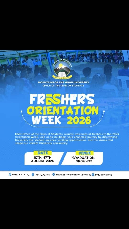 i_taagi's tweet photo. On behalf of the 20th Guild Government of @MMU_Uganda. And thw office of the 20th Guild Speaker we welcome our new students for their  tenure in campus life.
We're here to help you unlock the brighter days as you further your studies! https://t.co/9SYoGc71gP