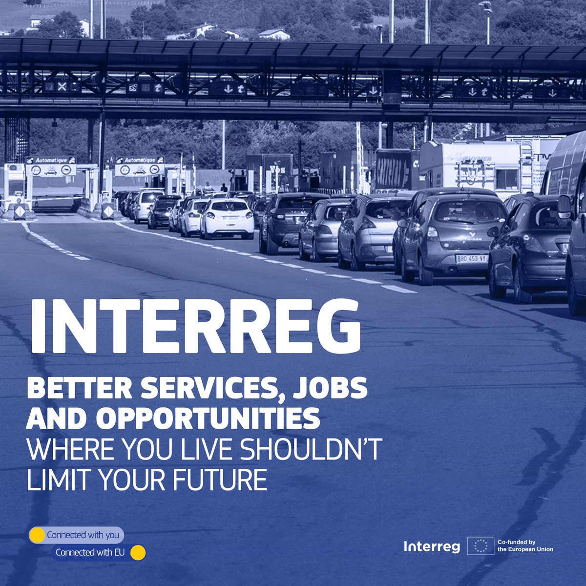 RegioInterreg's tweet photo. 🏡 Where you live shouldn’t limit your access to jobs, services or opportunities.

130 million Europeans live in less developed regions.  
Interreg helps regions work together to improve everyday life - and can go even further in the future.

Learn more👉https://t.co/3YQdbx8LHf https://t.co/nE8EX9Sq0q