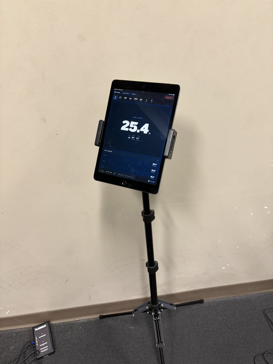 sam___schmitz's tweet photo. Loving our new set up with @Plyomat ! The new app is absolutely ELITE! https://t.co/uv4wZdE079