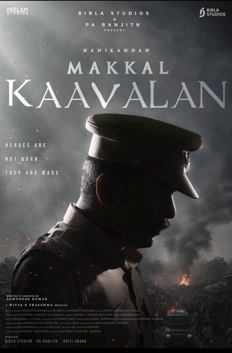Manikabali87's tweet photo. Makkal Kaavalan …

One badge. One man. One battle against power …

@BirlaStudios @ananya_birla @beemji @Tisaditi @kumarselva4402 @nivaskprasanna @RVijaimurugan @idivyasripada #SabumonAbdusamad @UnnimayaPrasad @shan_dir @venkateshdirect https://t.co/IUxZKuAUdo