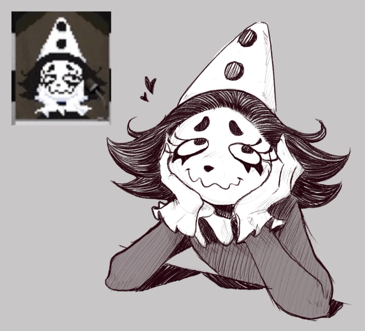 Floofurious_'s tweet photo. i got brainwashed to play endacopia with clowns and jesters and i like that pierrot lots thanks andyland https://t.co/9e6l3QDeMY