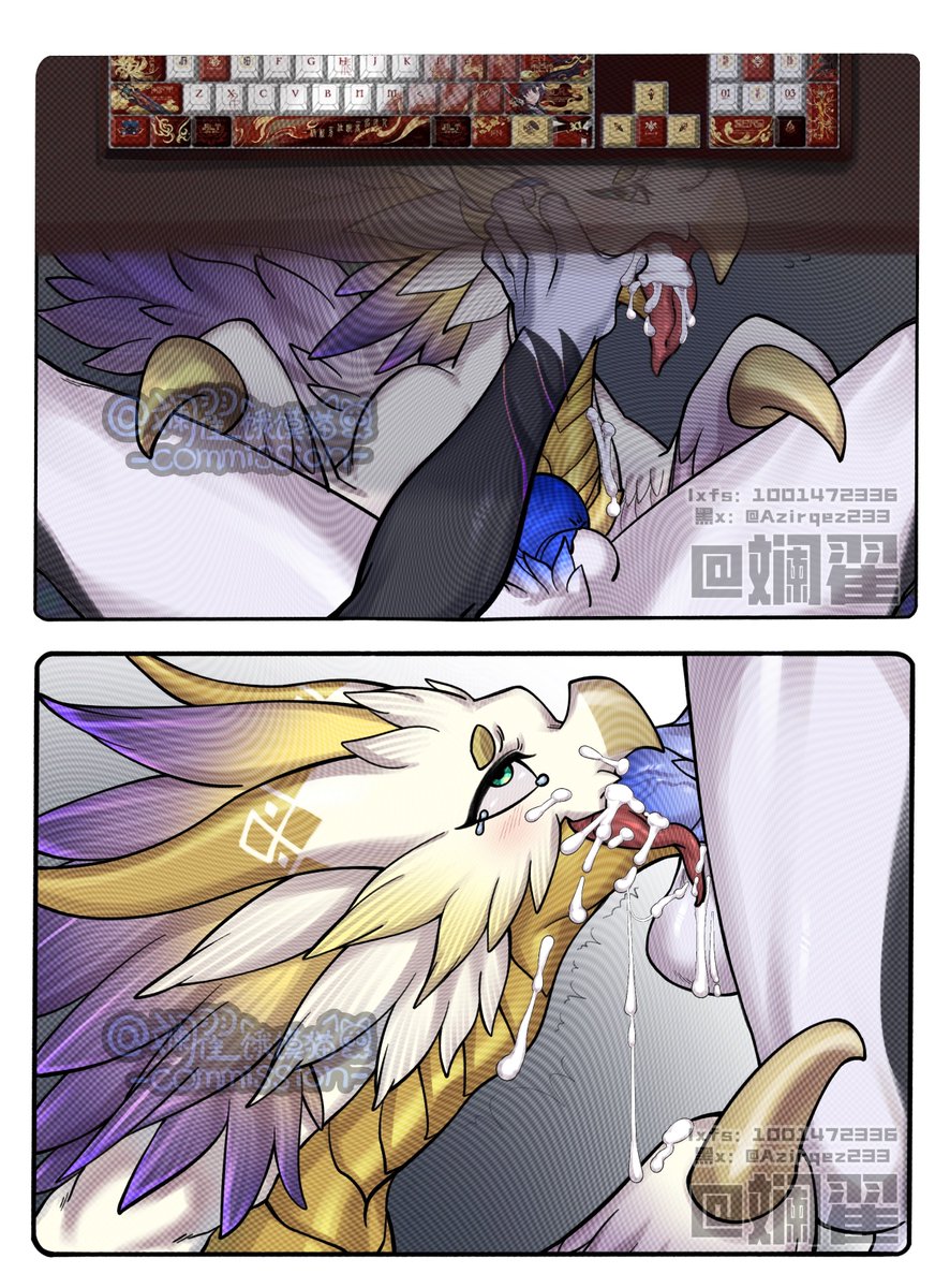 Azirqez233's tweet photo. #DragaliaLost #ドラガリ #Commission 
桌底偷吃的小黄鸡（2/3） https://t.co/DbtW6Q5Yz6