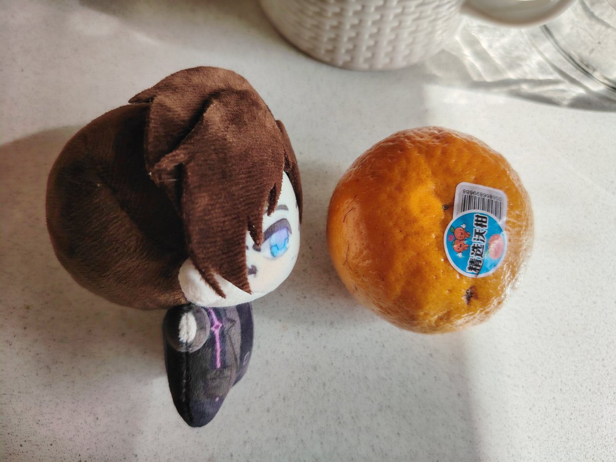 syoxpyn's tweet photo. A head the size of an orange https://t.co/bC6SBdPapY