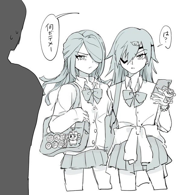 aza44104410na's tweet photo. 相当気に入ってる闇堕佐久風ギャル概念 https://t.co/2nsfr1FaGC