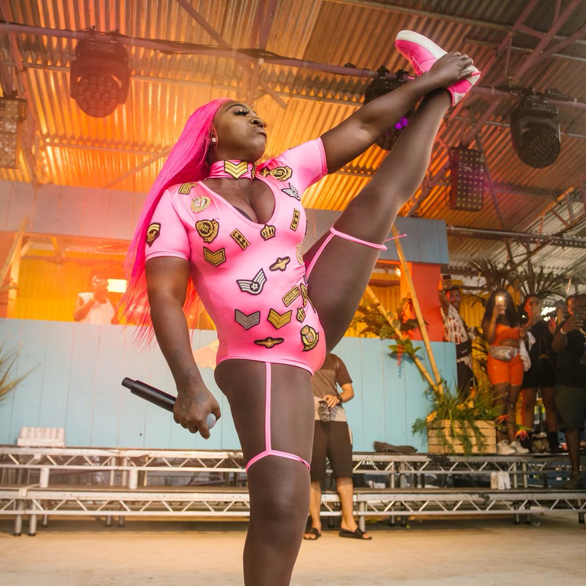 TheUKBase's tweet photo. Happy 44th Birthday to The Queen Of Dancehall (@spiceofficial) 🎈

From shaping culture globally to unstoppable anthems, Spice continues to run the game.

What song will you stream to celebrate her birthday? https://t.co/26JRa9JyWV