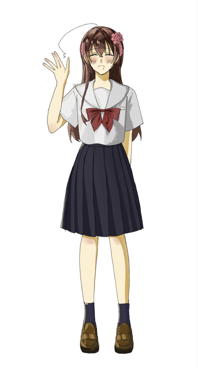 mam1ch12's tweet photo. 力尽きた（学パロ） https://t.co/GjGUWmpv95