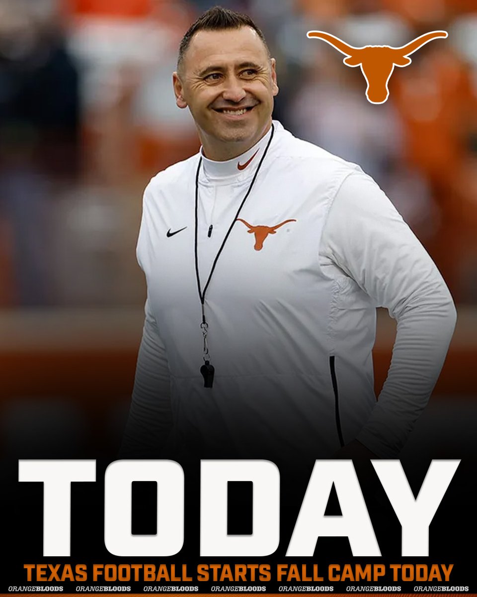 orangebloods_'s tweet photo. Texas Starts Fall Camp Today! Let's Go!!! 🤘

We'll be at the first practice later today! Make sure you head over to https://t.co/Bl4ZFSTQGw to get all the scoop from Practice #1 👀

Plus, we'll be live on YouTube around 3PM to discuss everything we saw from our Longhorns 🤘 
https://t.co/1O0r02VvoA