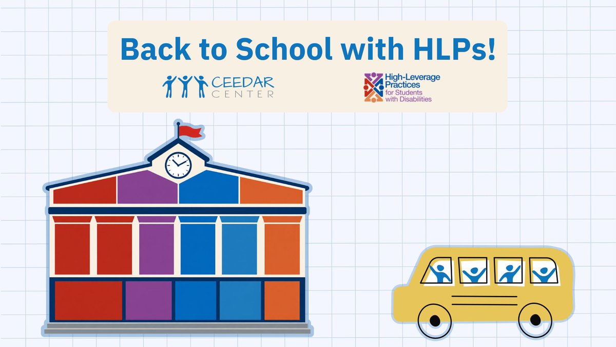 CeedarCenter's tweet photo. Back to school is the perfect time to revisit alignment across coursework and fieldwork. 🏫 🚌 High‑Leverage Practices provide a shared framework that helps preparation programs ensure candidates are practicing what they’re learning. https://t.co/45yOO8aMMQ https://t.co/qEDLl82K2H