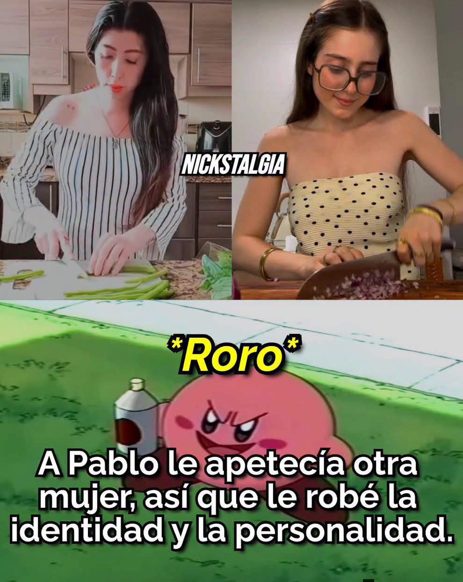 iqsolita's tweet photo. NO RORO... DESPUÉS DE VER TODO LO QUE LE HICISTE A ESTA CHICA, AHORA SÍ, NI CÓMO DEFENDERTE.

NO RORO... DESPUÉS DE VER TODO LO QUE LE HICISTE A ESTA CHICA, AHORA SÍ, NI CÓMO DEFENDERTE.

* Imagina que eres "Galita Ari", una chica normal.

* Haces vídeos cocinando, por diversión. Usas tu voz suave y tierna.

* Tu hermano llega a visitarte después de muchos años, así que para demostrarle que lo quieres mucho (y que ya sabes cocinar), subes un vídeo titulado "A mi hermano le apetecía", donde preparas su comida favorita.

* Eres una chica tranquila, no te metes con nadie. No eres famosa.

* Un día conoces a Pablo (un español muy guapo) por tinder.

* Hacen match, y hablan por 2 días. Pero hasta ahí.

* No se hacen novios, sólo se agregan en instagram.

* Dejan de hablar y ya.

* Años después, recibes mensajes de una chica preguntándote si conoces a Pablo.

* La chica se obsesiona contigo y mira tus historias 24/7.

* Como tú la ignoras, la chica empieza insultarte y comentar tus vídeos de una forma muy infantil y grosera, metiéndose contigo y con tu país.

* Descubres que esa chica es Roro (la novia de Pablo), pero tú sigues con tu vida y la ignoras.

* Pero tiempo después, descubres que Roro ahora es famosa mundialmente por hacer vídeos iguales a los que tú hacías.

Ha copiado tu personalidad, habla como tú y en lugar de "A mi hermano le apetecía", ahora es "A Pablo le apetecía".

* No entiendes qué está pasando.

* Tiktok elimina tu cuenta por "suplantación de identidad". Es decir que Roro (quien te ha copiado la personalidad) te reporta a ti como si ella fuera la original y tú estuvieras fingiendo ser ella.

* Pierdes tu cuenta y todos tus vídeos.

* Eso te afecta a niveles que jamás te imaginaste.

* Buscas a Roro y descubres que te ha bloqueado de todos lados.

* Bloqueas a Pablo para no tener nada que ver con ellos nunca más.

* Te haces un nuevo instagram y descubres que también estás bloqueada por Roro, cuando no había forma de que ella se enterase de tu nueva cuenta.

* Te haces un nuevo tiktok pero te lo cierran nuevamente por "intentar parecerte a Roro".

* Ya no sabes qué hacer.

* Terminas haciendo vídeos cambiando tu forma de hablar, tu forma de cocinar, tu forma de ser... porque otra chica te robó tu identidad y ahora ella es "la original".

* Pasa el tiempo y tú te lo guardas todo para no ocasionar problemas.

Bueno, ya no tienes que imaginarlo. Esto le pasó a Galita Ari, y tiene pruebas y capturas de todo. Su vídeo donde cuenta su historia ya tiene 3 millones de me gusta en tiktok y Roro está perdiendo miles de seguidores por minuto.

Al fin, se hizo justicia.