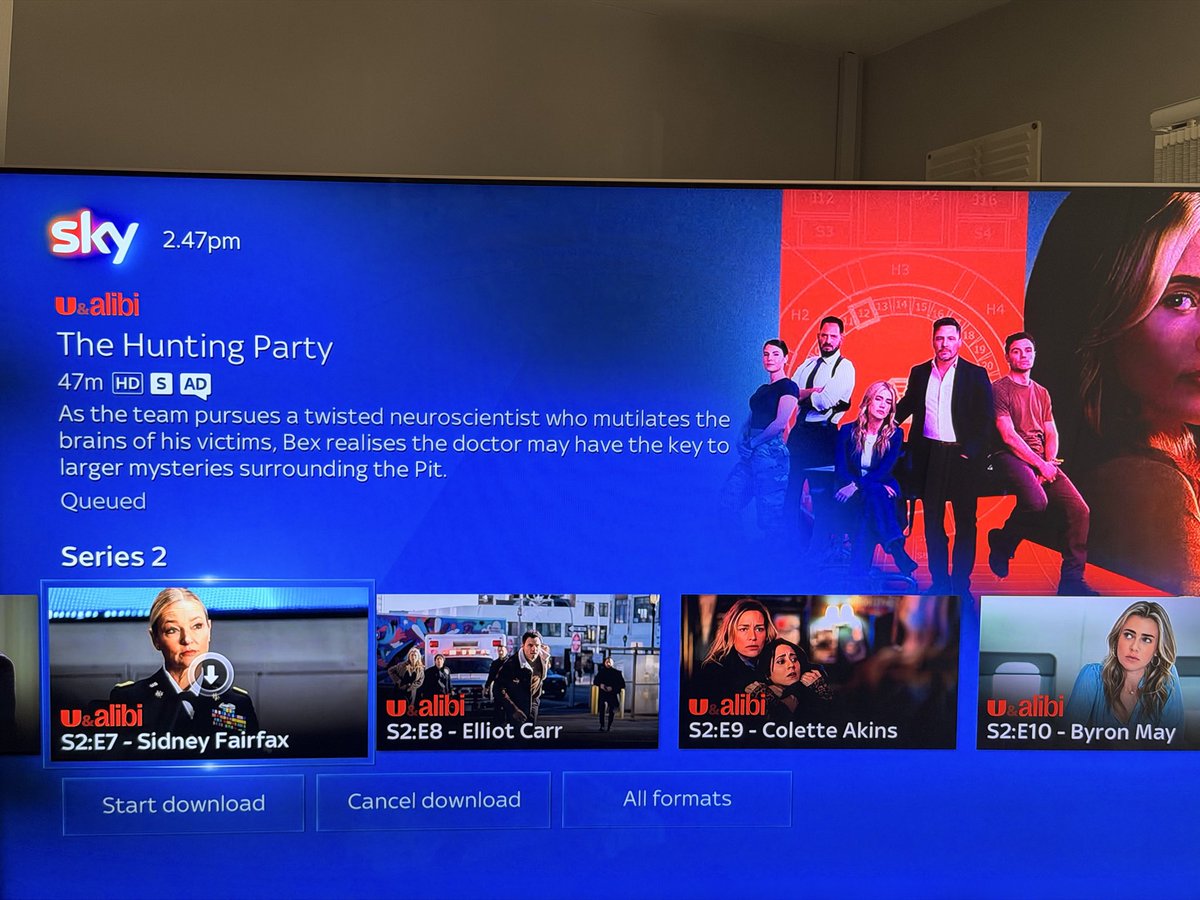 wheeler_DAG's tweet photo. @tamsee13 @StreamOnU @SkyHelpTeam Geez didn’t know S2 was on. I’ve just check all 13 episodes are on. https://t.co/bkumZmNPRN