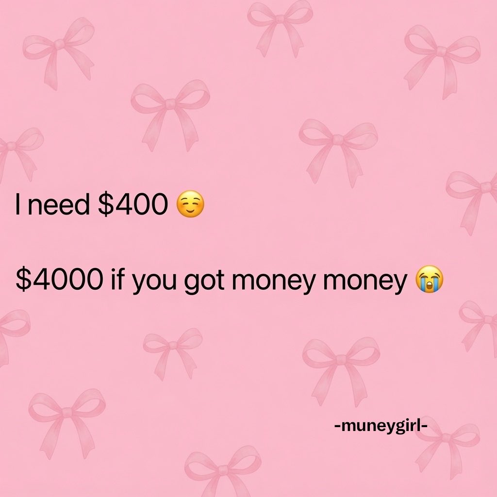 muneygirl's tweet photo. If you’ve got 5000, that’s okay too https://t.co/ThPUaO3pTb